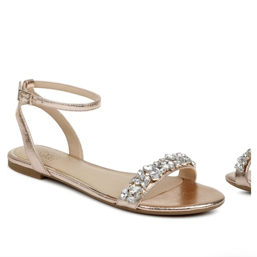 Ohara Ankle Strap Sandal JEWEL BADGLEY MISCHKA
